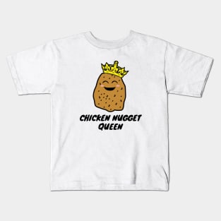 Chicken Nugget Queen Kids T-Shirt